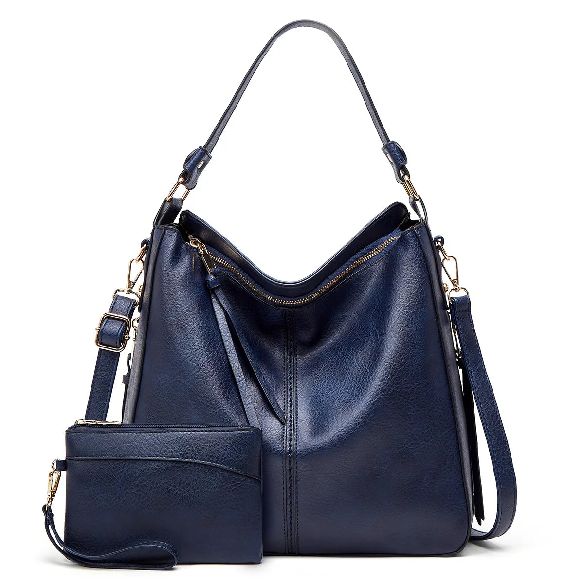 Odette hobo handbag in blue