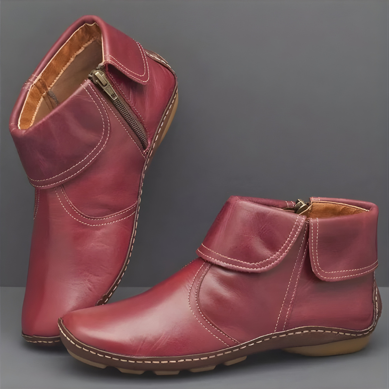 Fallon Waterproof Boots - Red
