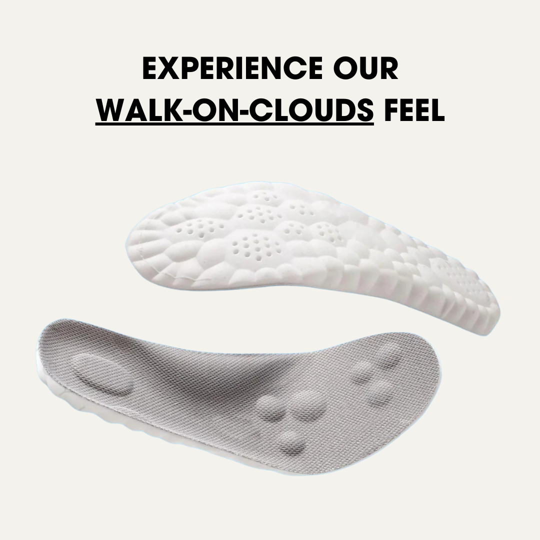 Solex Orthopedic Comfort Insoles - placed inside shoe