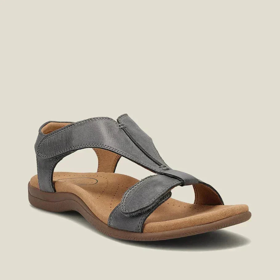Selina Comfort Sandals - Grey