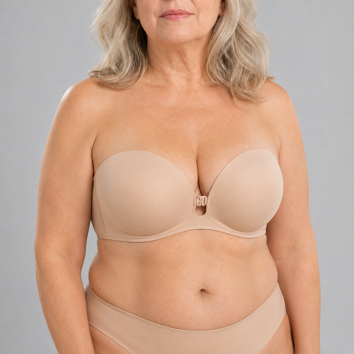 Vera Strapless Front-Closure Bra all-day support