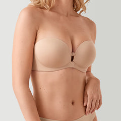 Vera Strapless Front-Closure Bra