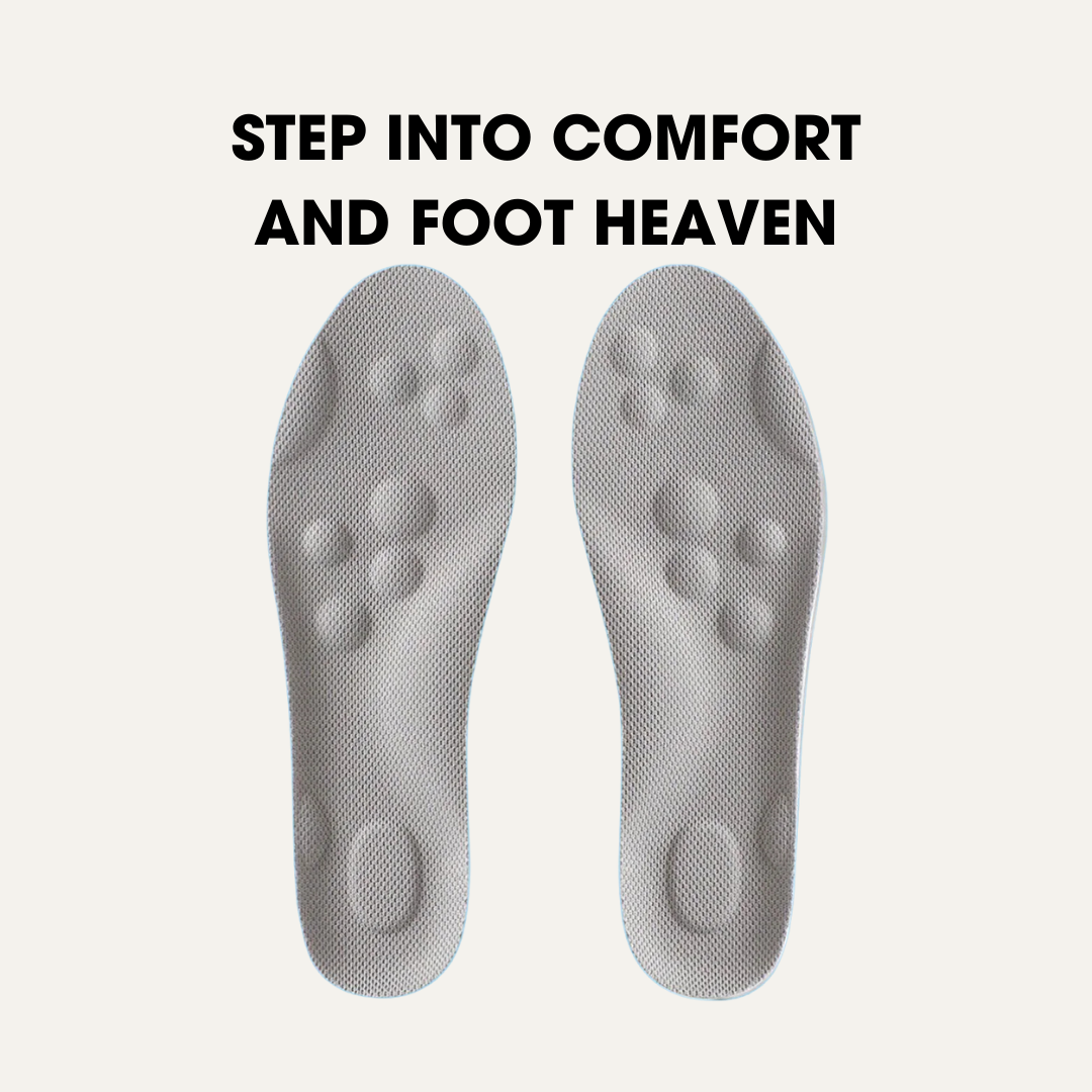 Solex Orthopedic Comfort Insoles - Cloudfoam cushioning detail