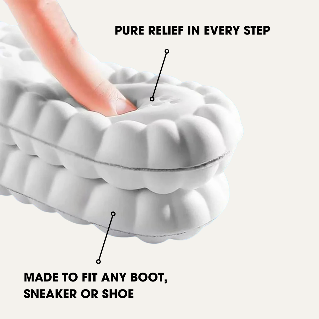 Solex Orthopedic Comfort Insoles - arch support detail