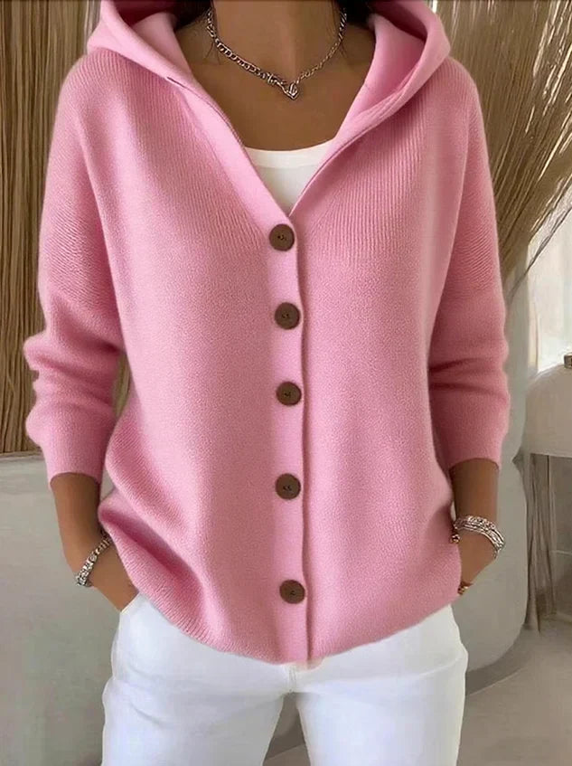 Watermill sweater - worn, full length view