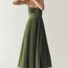 Jacqueline structured corset maxi dress, full length view