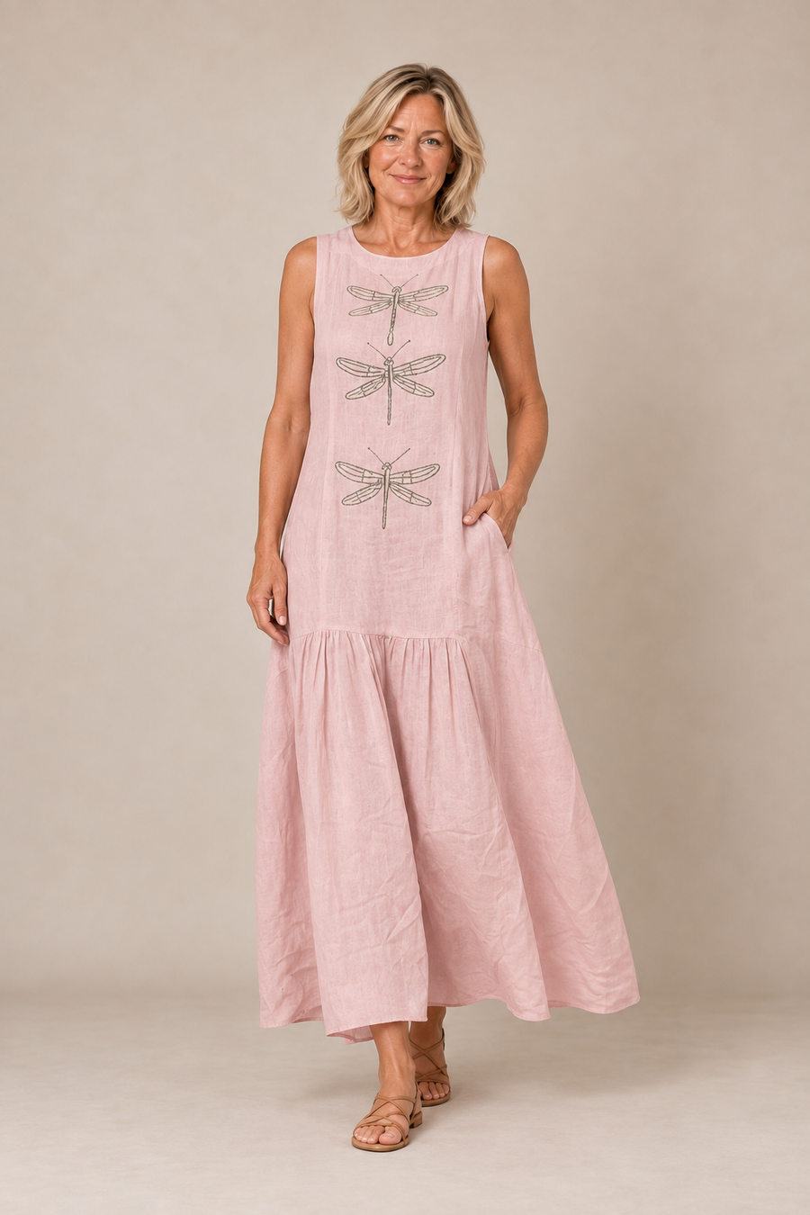Jennifer | Sleeveless Maxi Dress