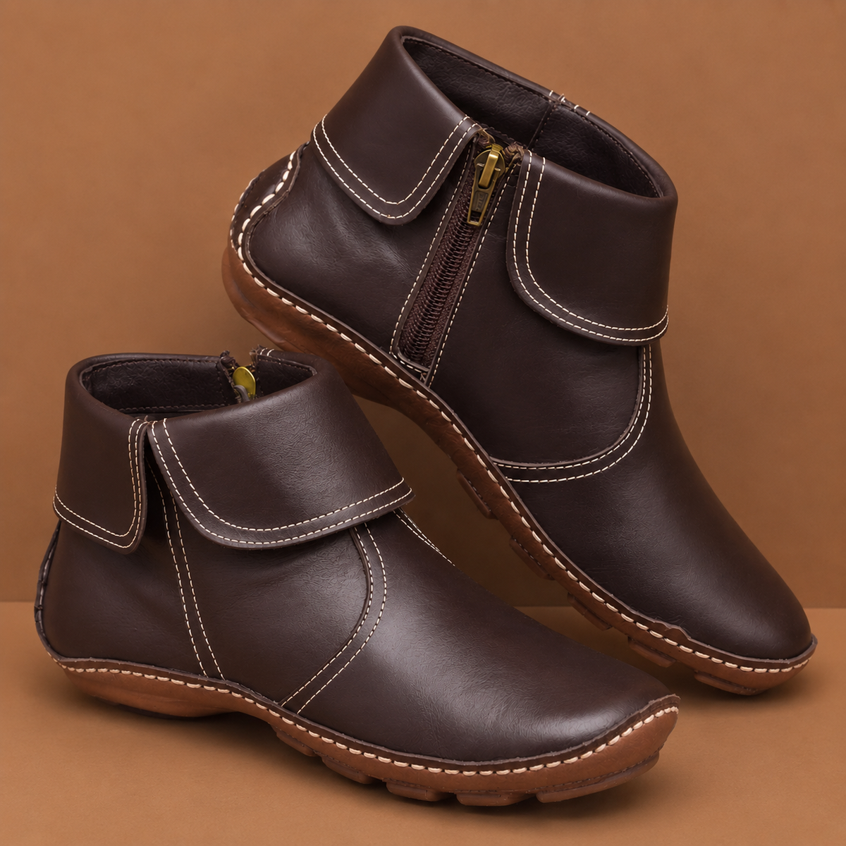 Fallon Waterproof Boots - Brown