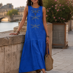 Geneva Sleeveless Maxi Dress lifestyle