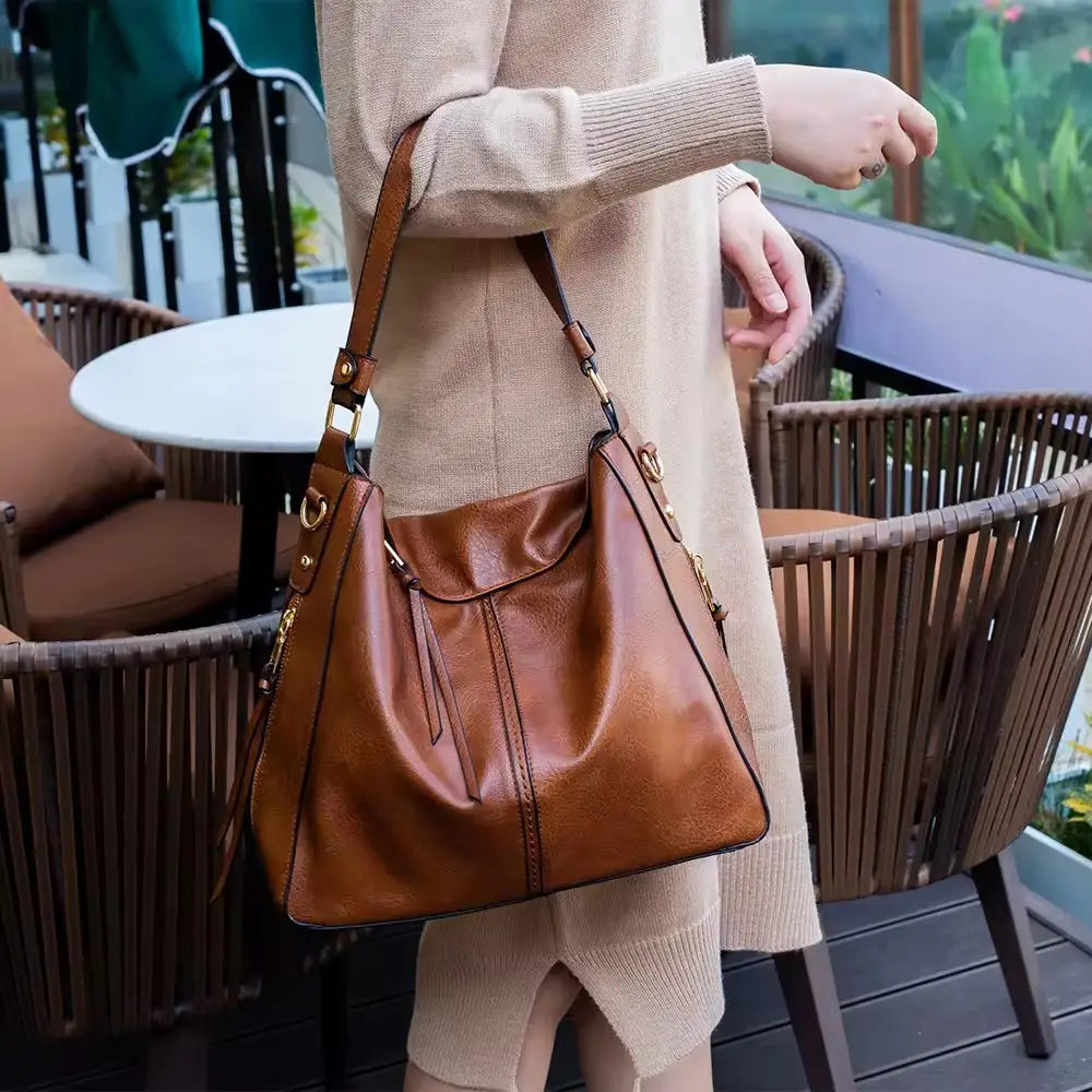 Odette hobo handbag styled
