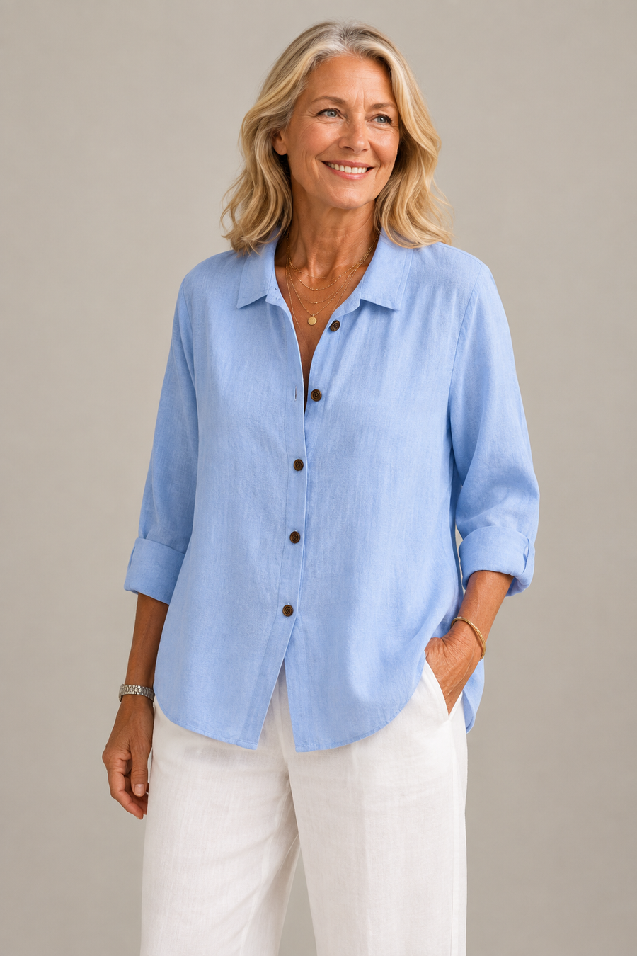Denise | Women's Classic Light Long Sleeve Top