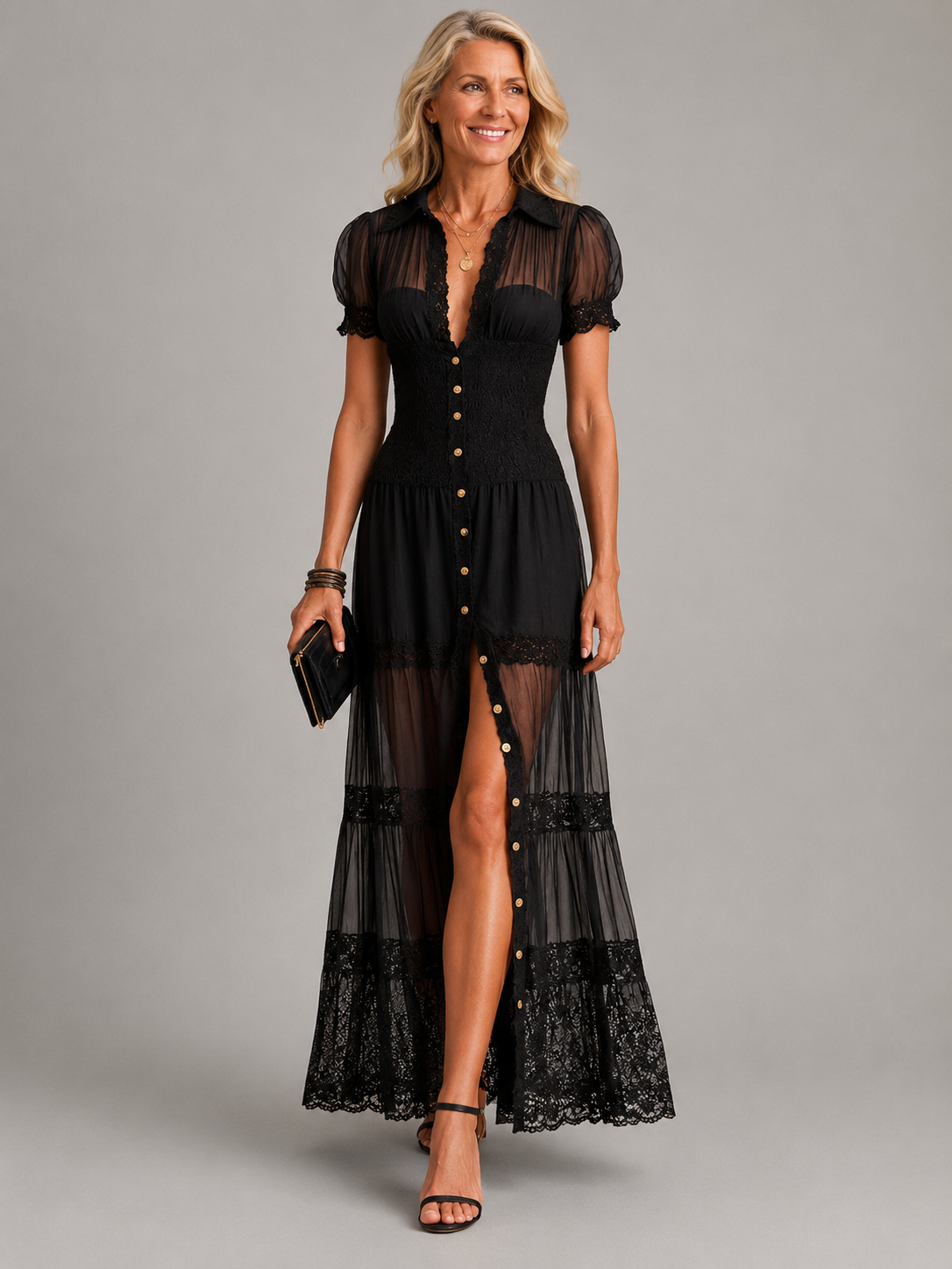 Gillian Elegant Maxi Dress