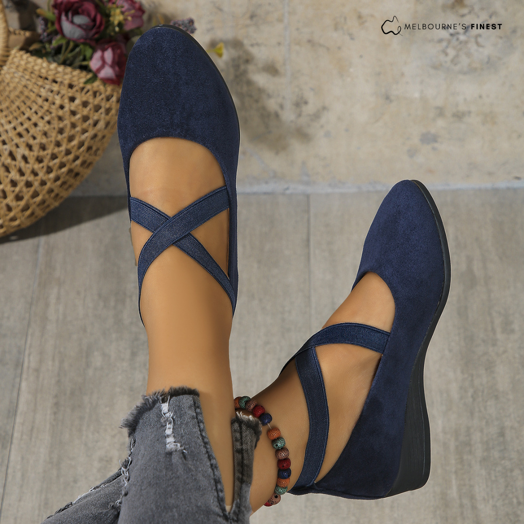 Mary comfortable shoes side view