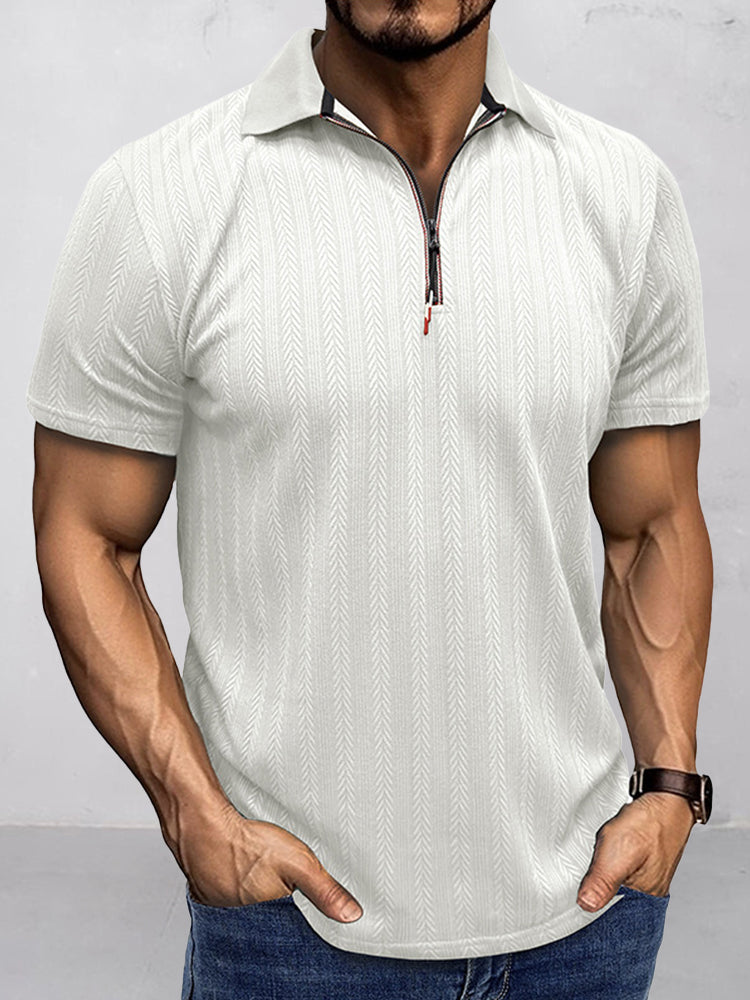 Esteban - Breathable Summer Knit Polo Shirt