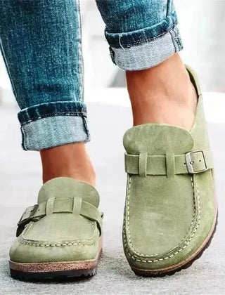 Beeckhoven comfortable ladies slip-on shoes - detail