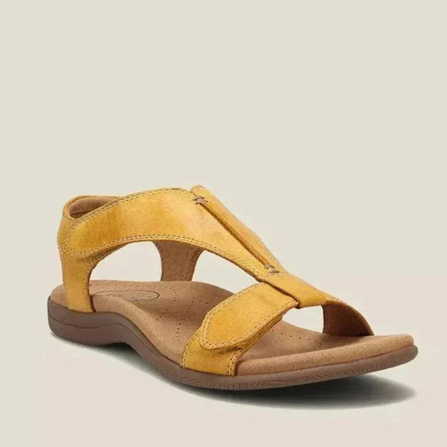 Selina Comfort Sandals - Yellow