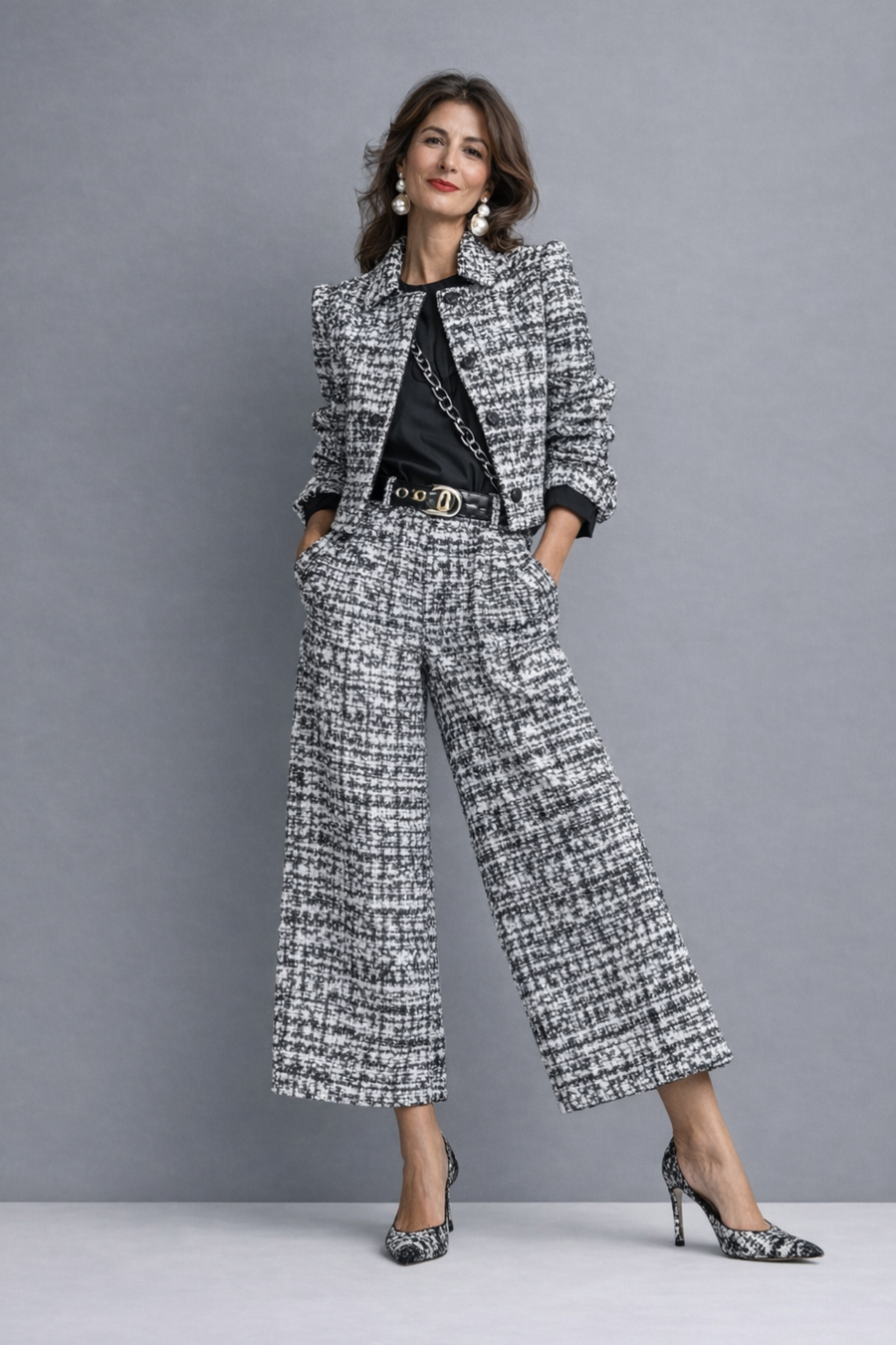 Lucía Sophisticated & Versatile Set - Gray