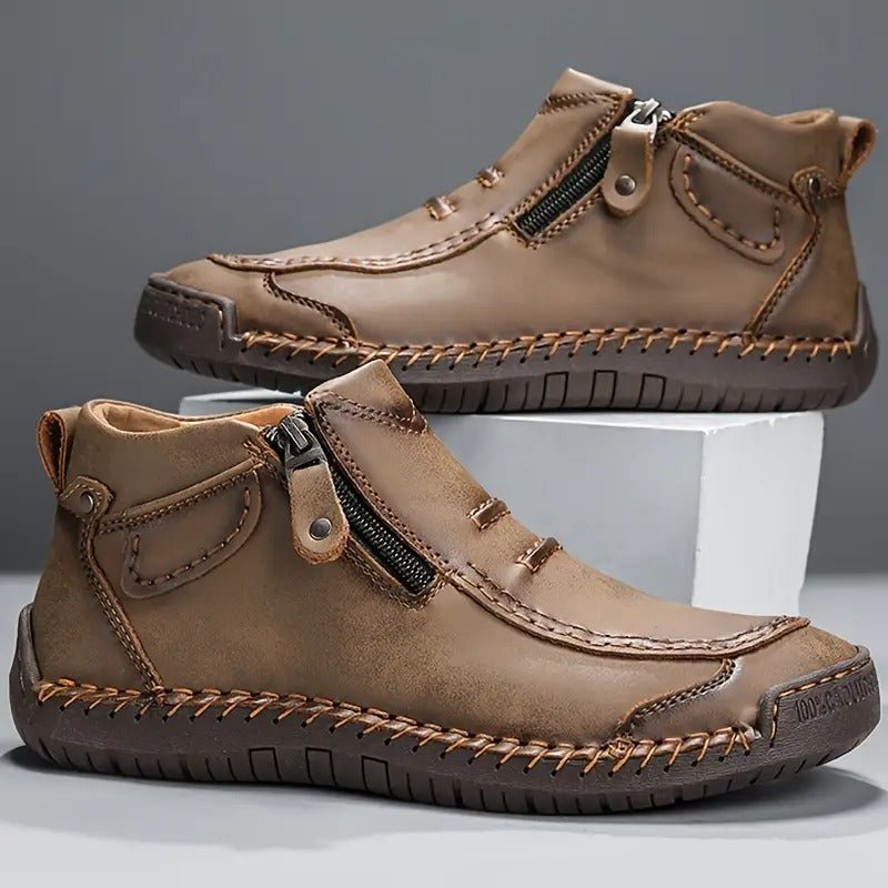 Dumont Comfortable Men's Shoes - Khaki