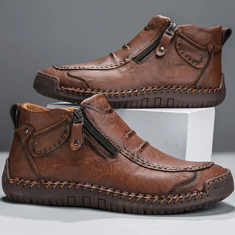 Dumont Comfortable Men's Shoes - Brown