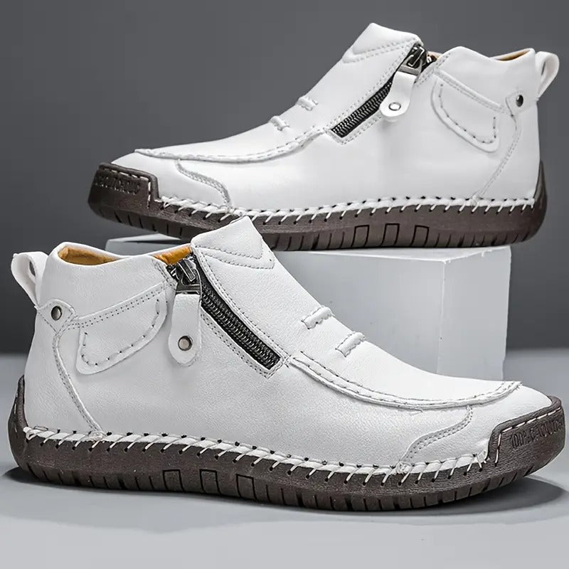 Dumont Comfortable Men's Shoes - White