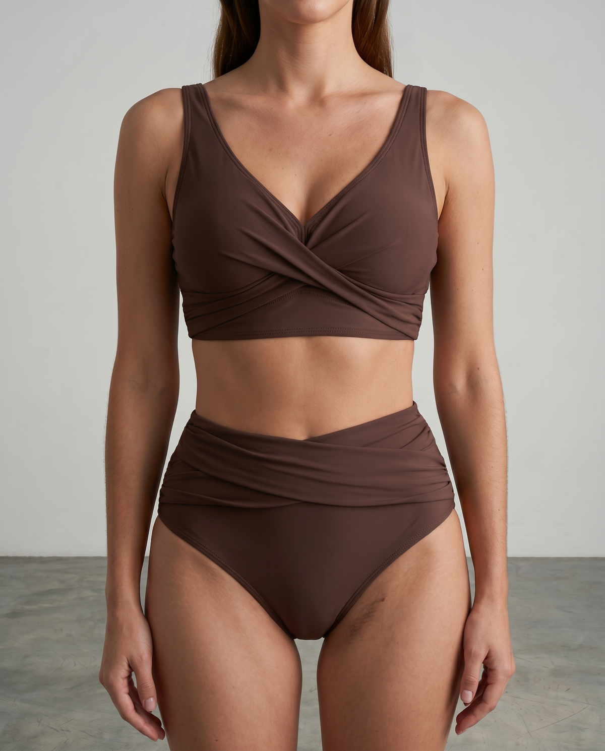 ELLA | Body-Shaping Bikini - Brown
