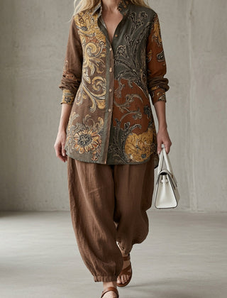 Tara Vintage Set - trouser detail