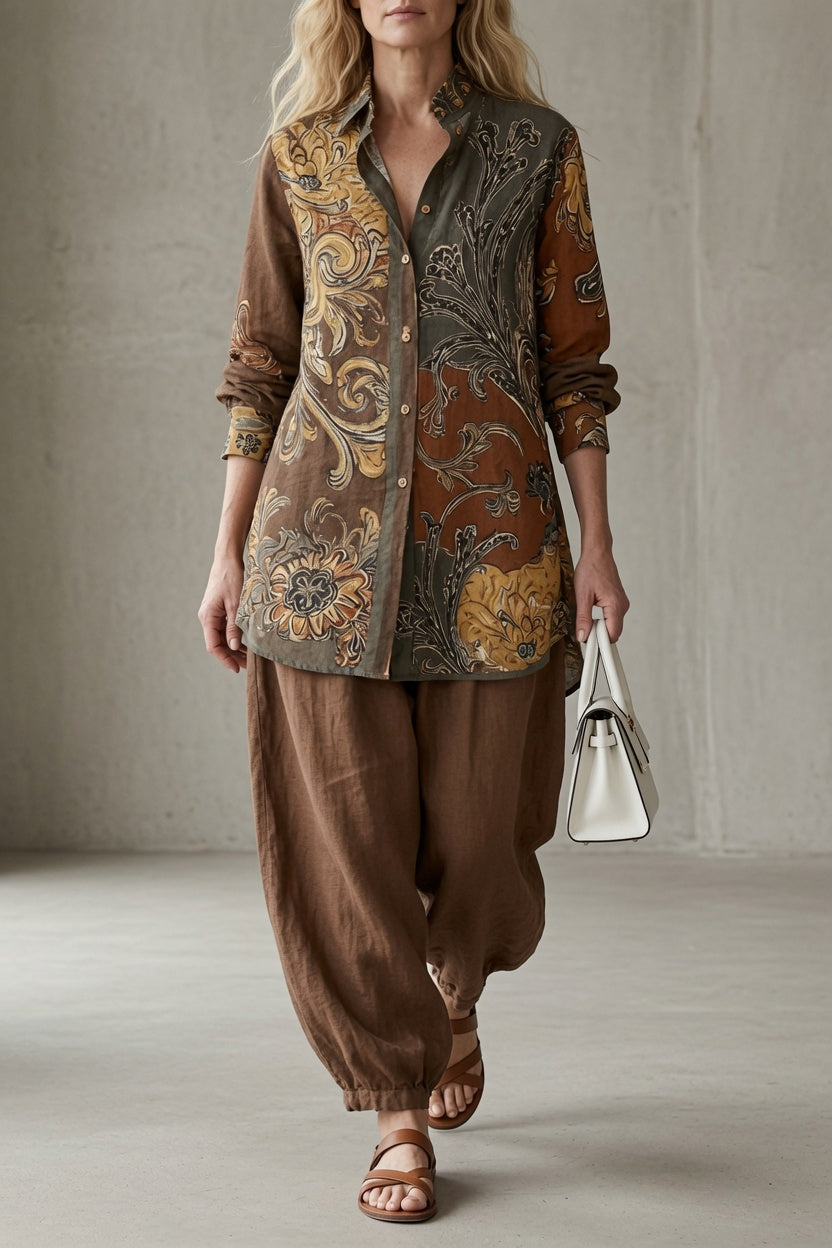 Tara Vintage Set - trouser detail