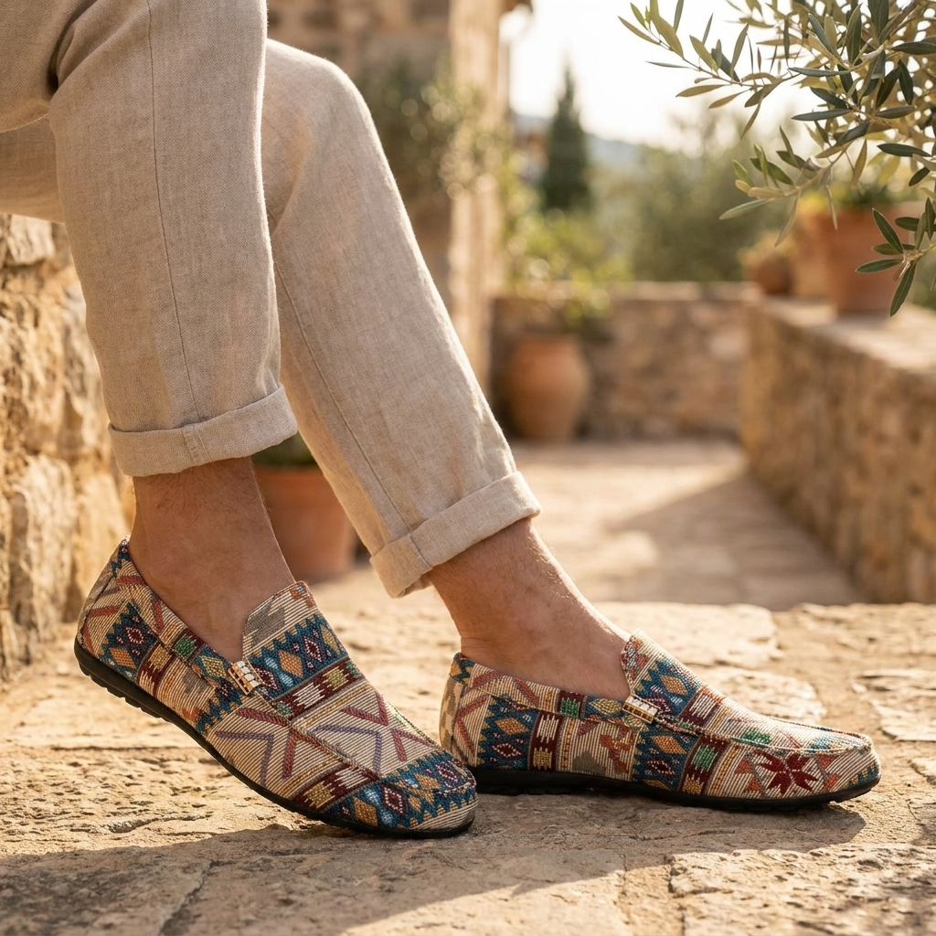 Salvatore comfortable men's loafer - lifestyle