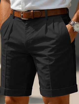 Summer Pleated Shorts - full look