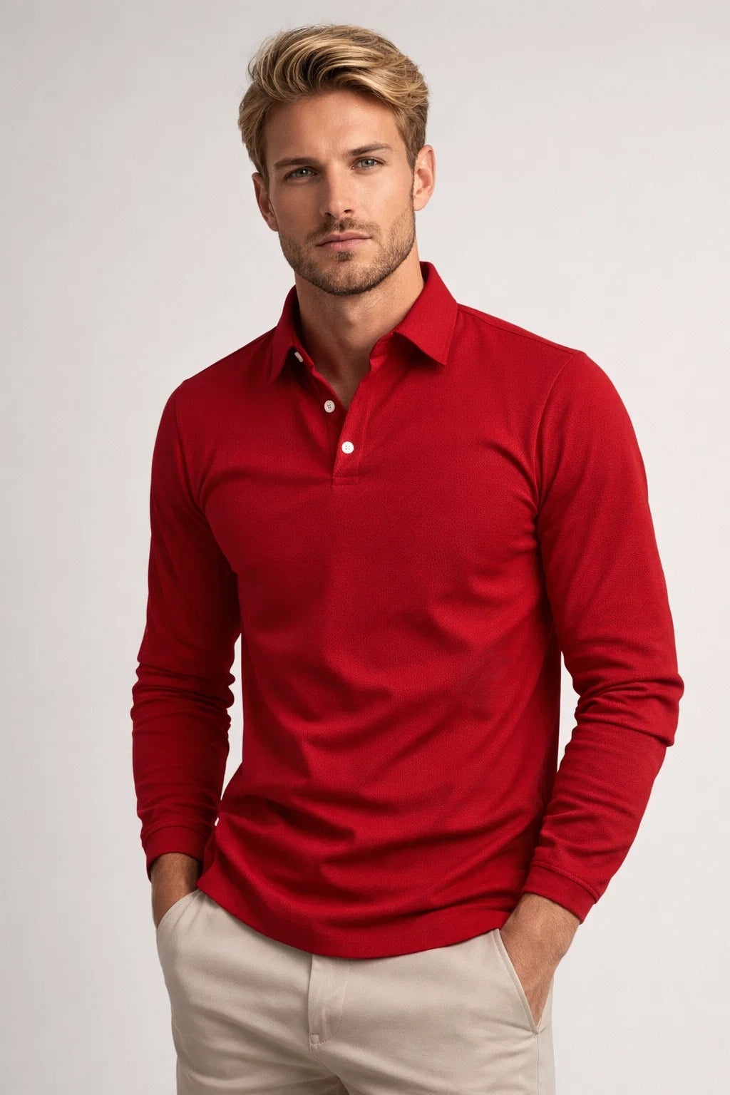 John | Long sleeve polo