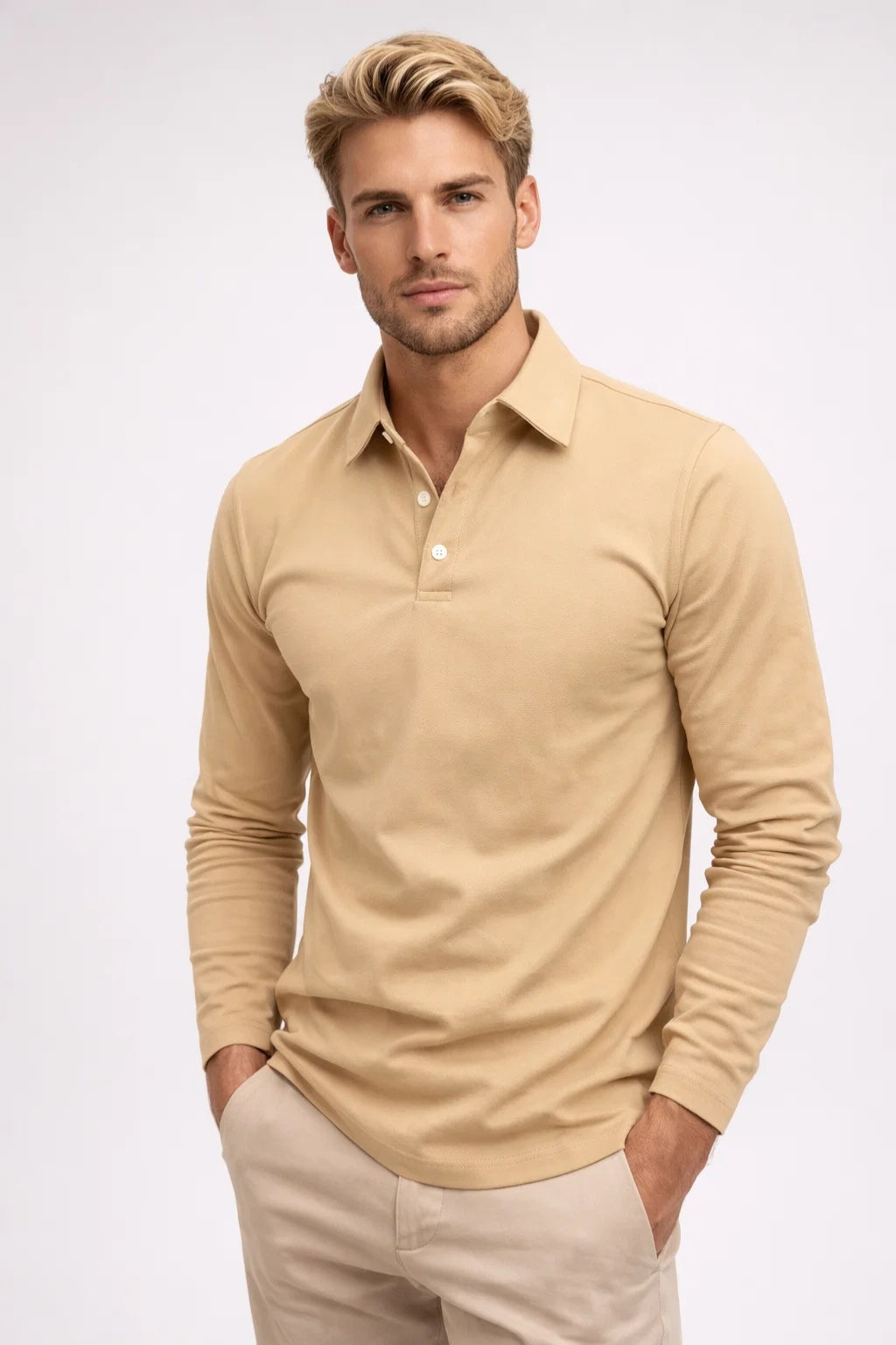 John | Long sleeve polo