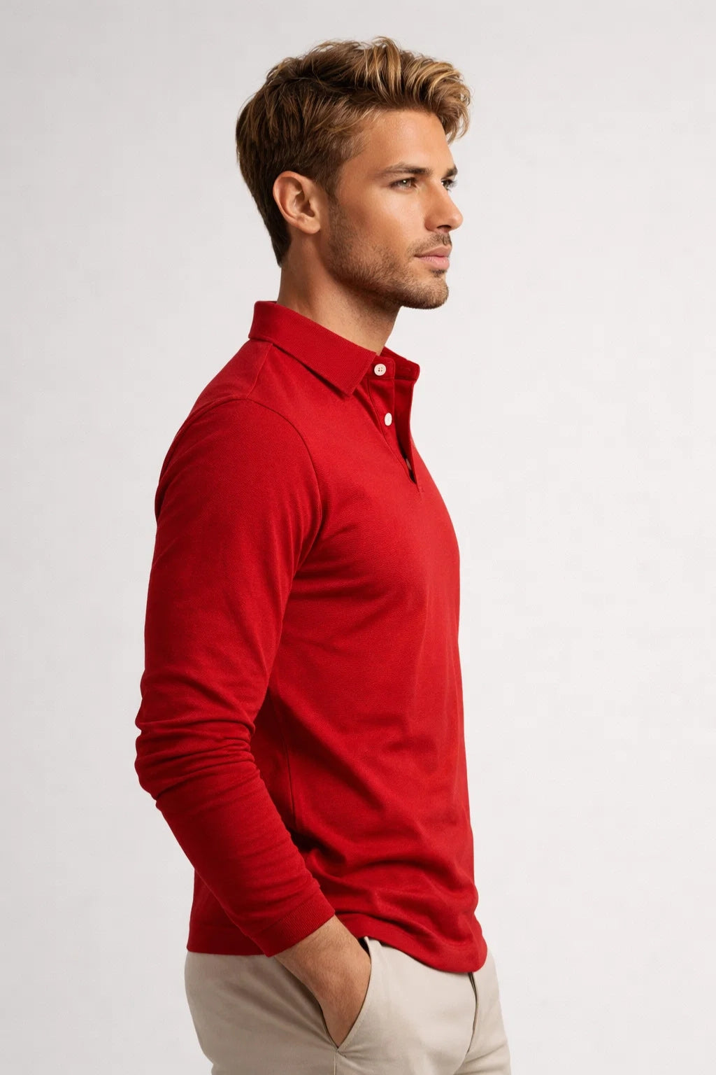 John | Long sleeve polo