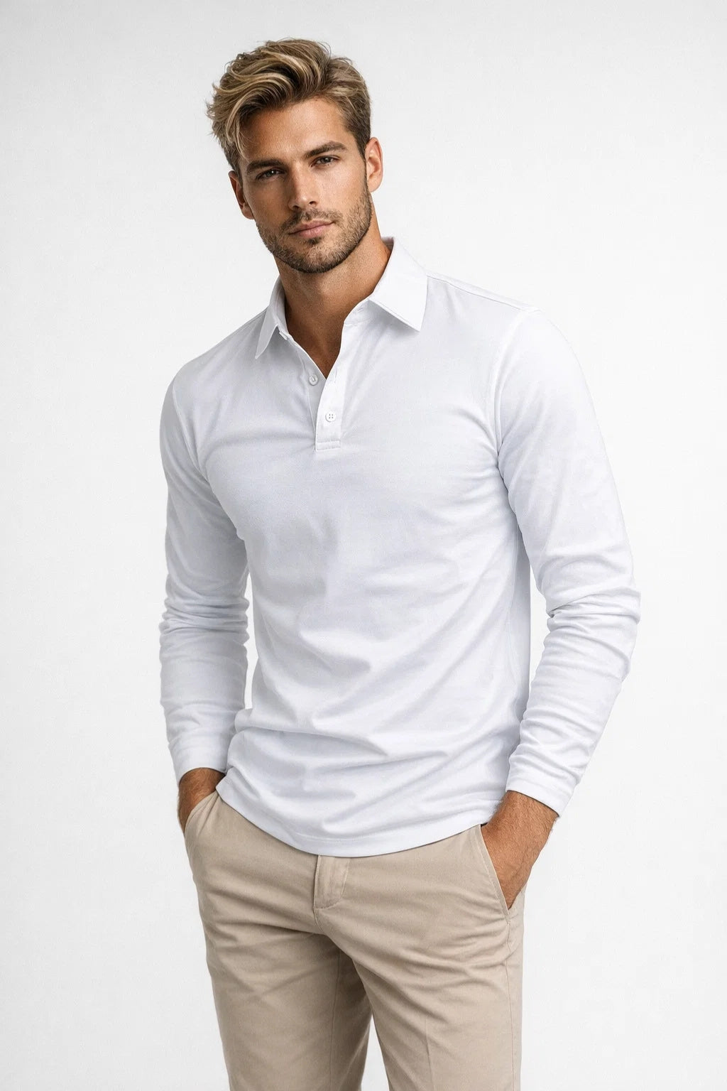 John | Long sleeve polo