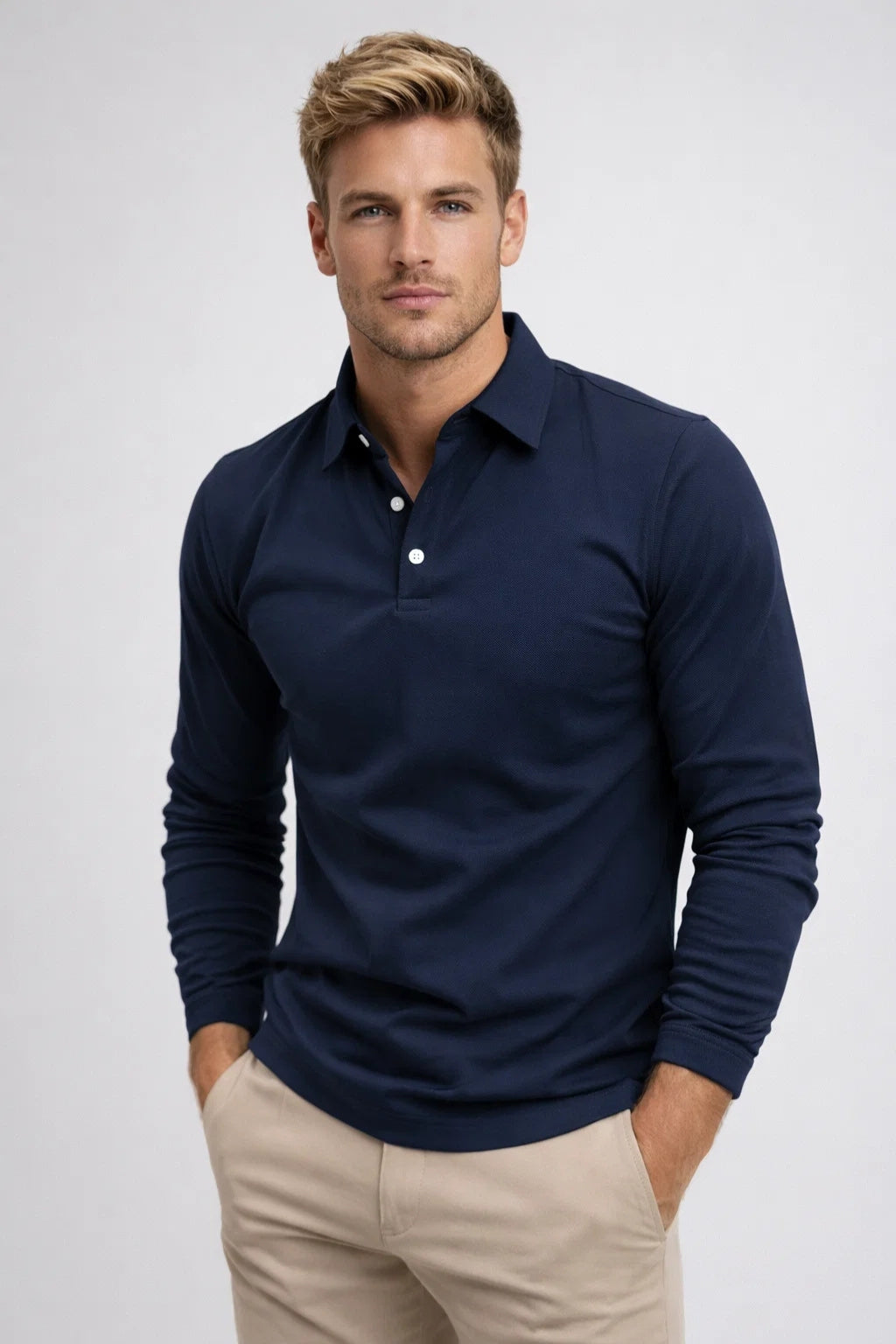 John | Long sleeve polo