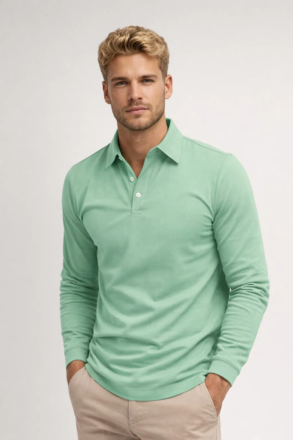 John | Long sleeve polo