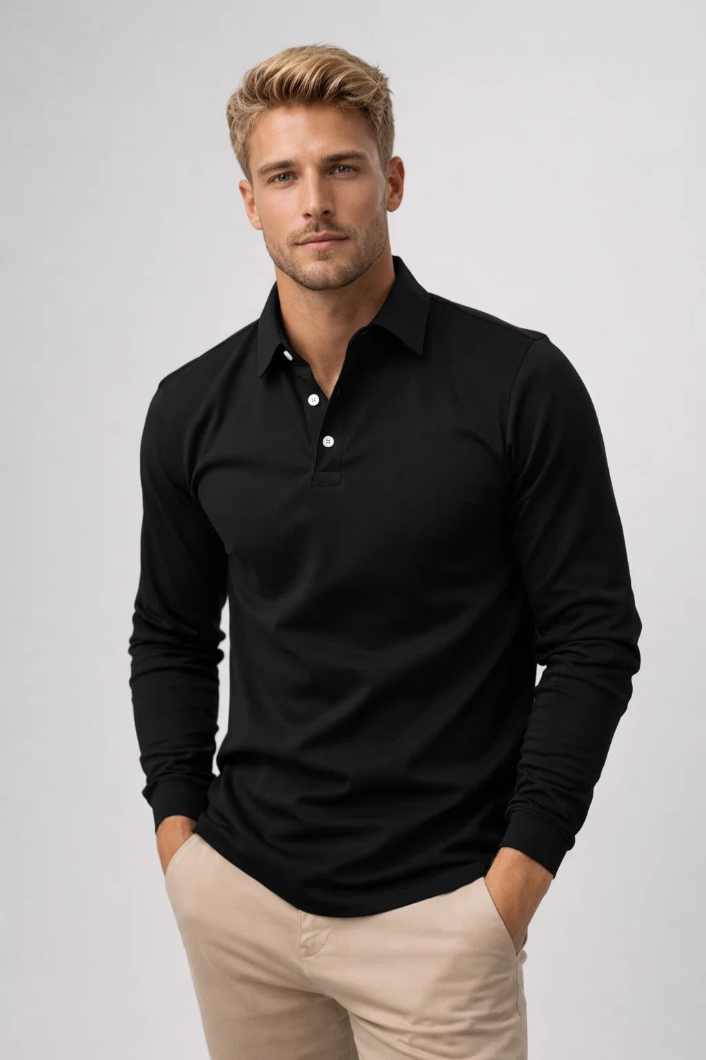 John | Long sleeve polo