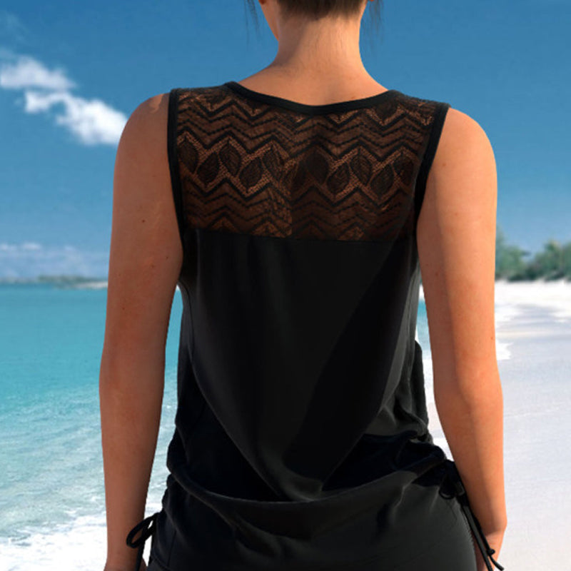 Marina High-Waisted Tankini Set