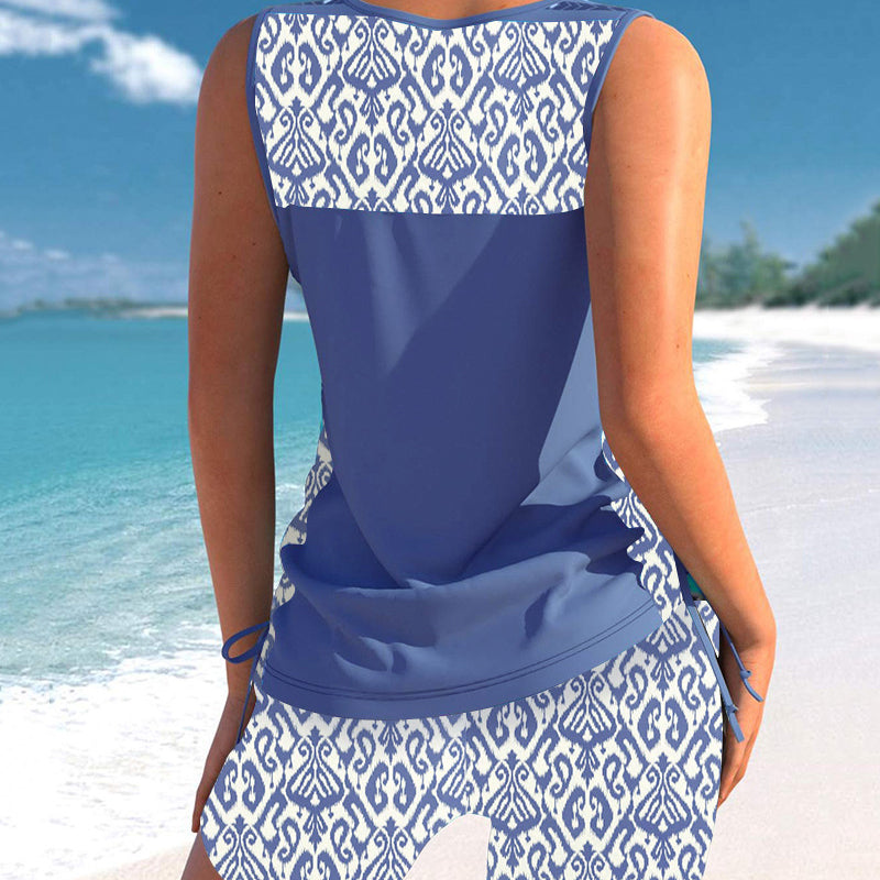 Marina High-Waisted Tankini Set