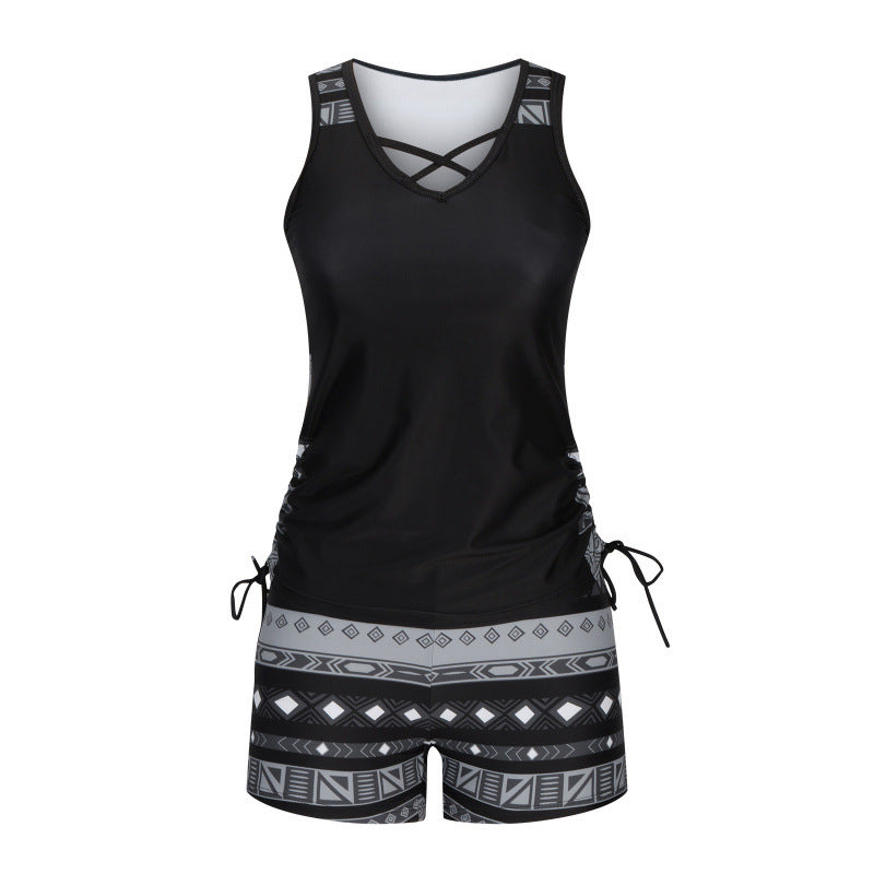 Marina High-Waisted Tankini Set