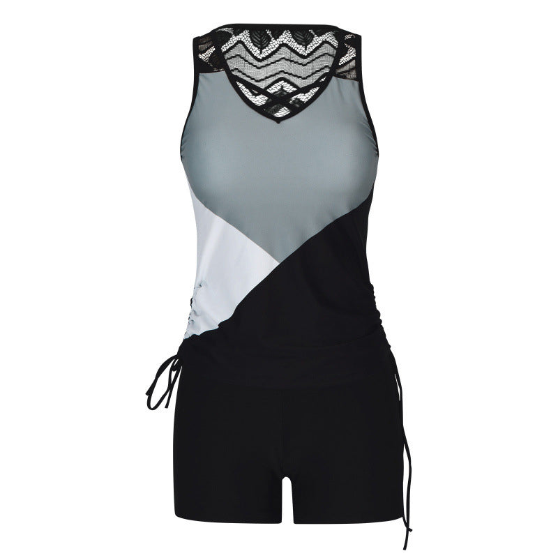 Marina High-Waisted Tankini Set