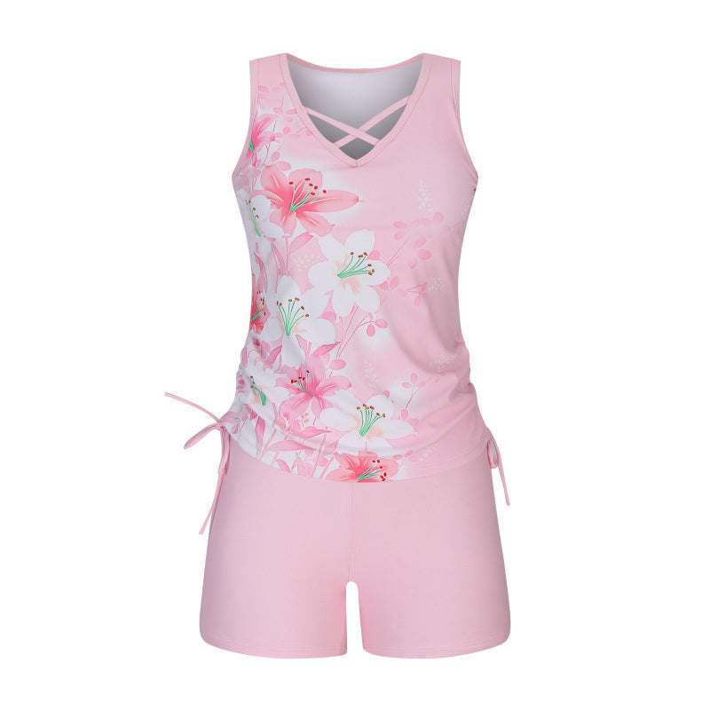 Marina High-Waisted Tankini Set