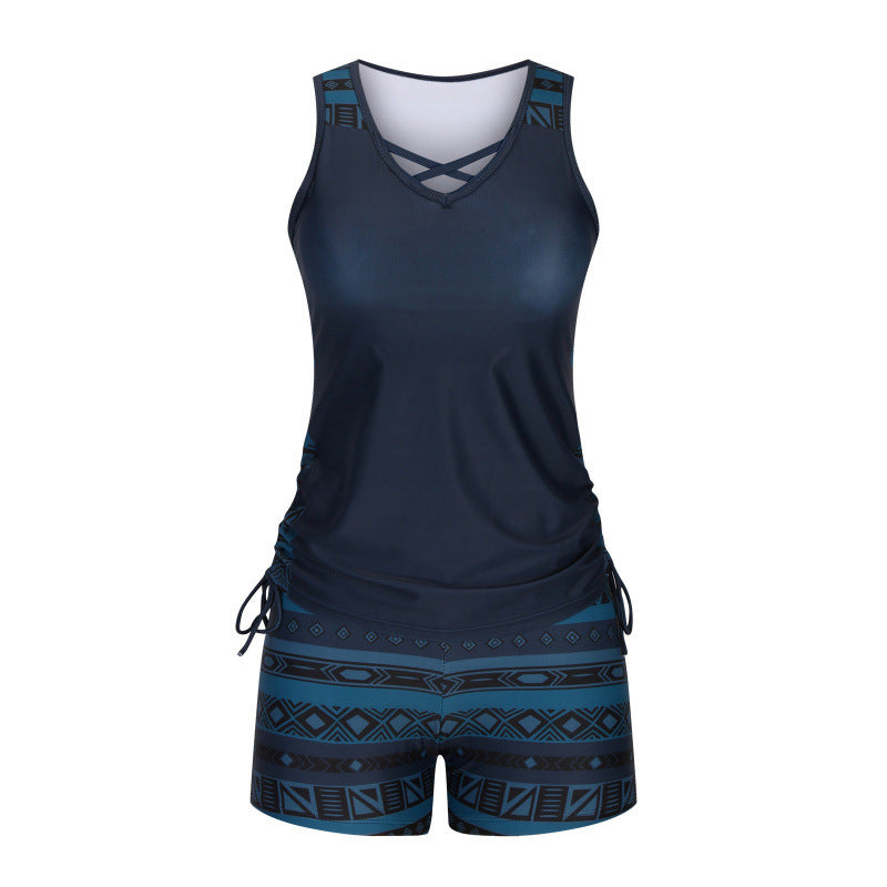 Marina High-Waisted Tankini Set