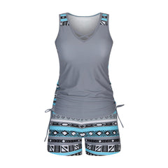Marina High-Waisted Tankini Set
