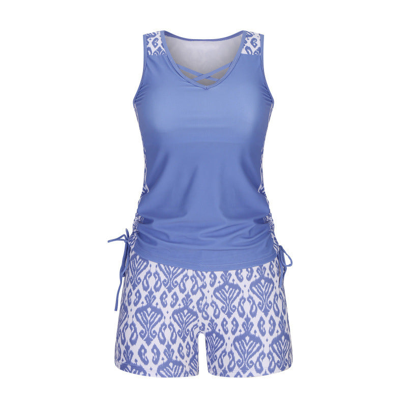 Marina High-Waisted Tankini Set