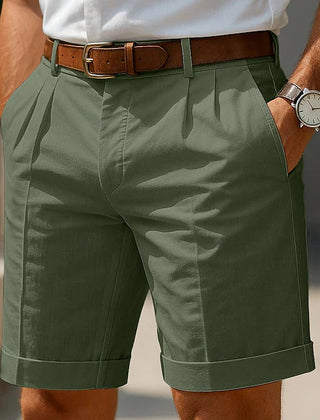 Summer Pleated Shorts - detail view